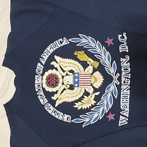 Navy United States Of America/ Washington D.C. Sweatshirt